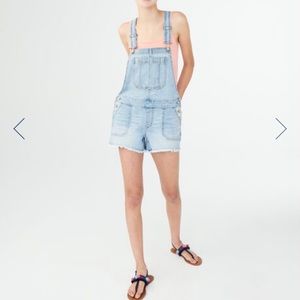 Light Wash Denim Overalls